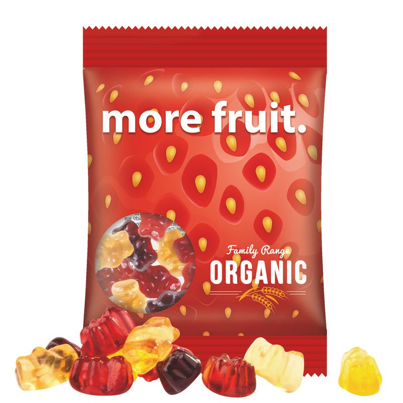 Minitüte 15 g, Folie, transparent, Trolli Fruchtgummibären, 30 % Fruchtsaftqualität-80