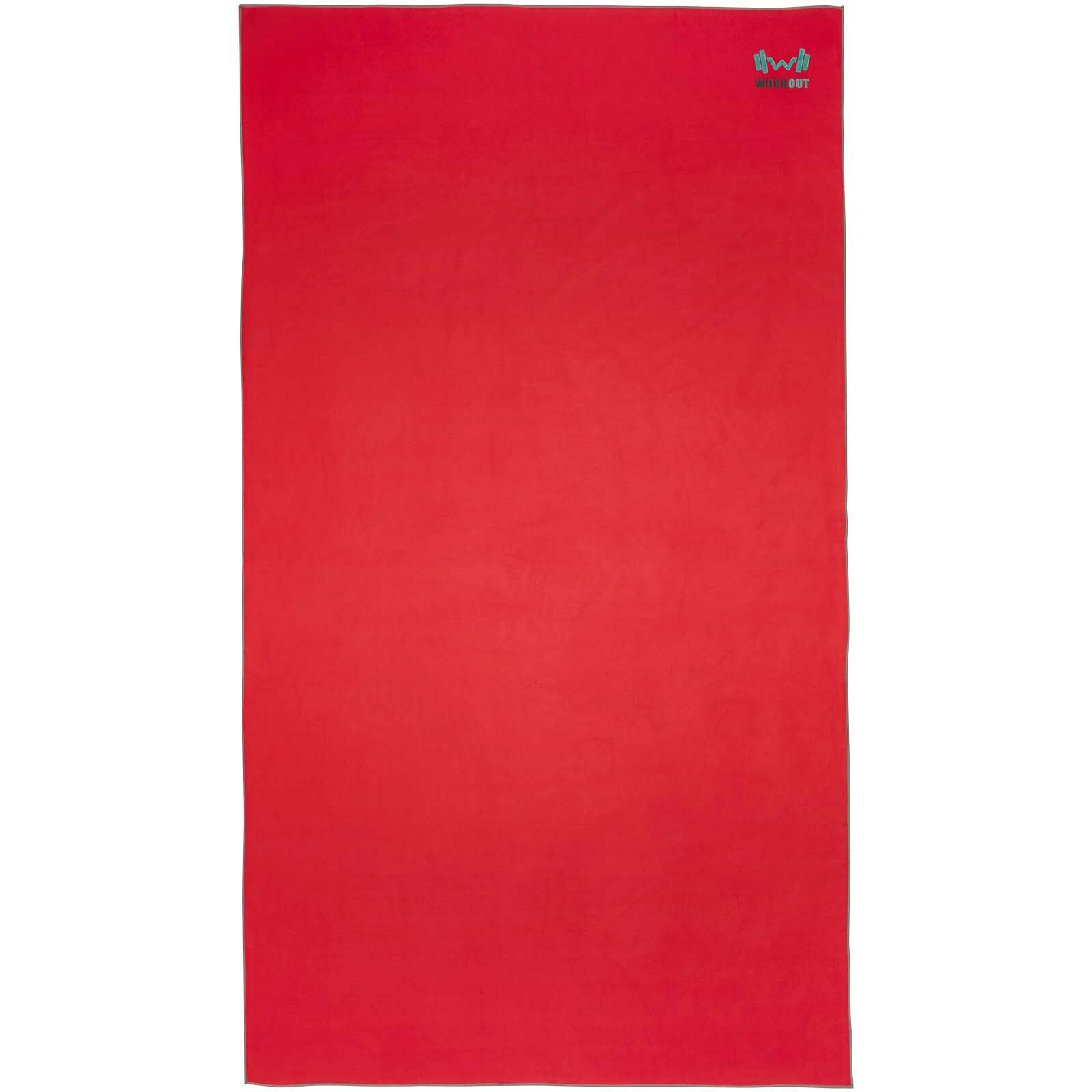 Pieter ultraleichtes und schnell trocknendes GRS Handtuch 100 × 180 cm - rot-657