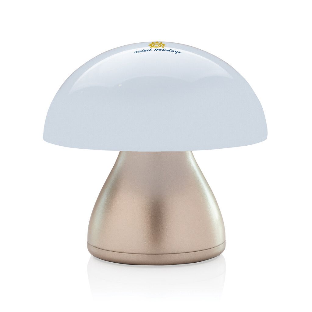 Luming wiederaufladbare USB-Tischlampe aus RCS Kunststoff - bronze-589