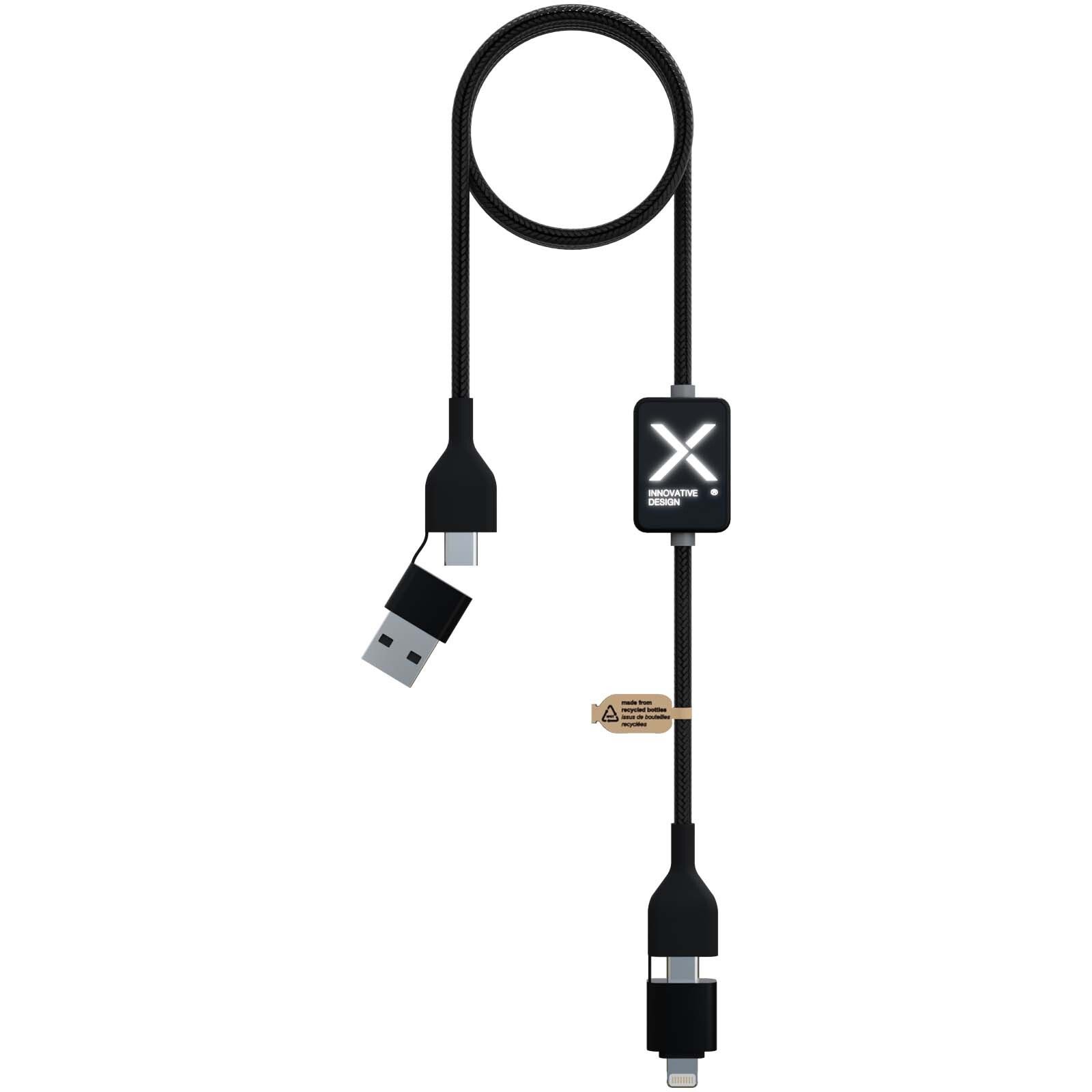SCX.design C32 60W Ladekabel mit Schalter und Leuchtlogo - schwarz-655