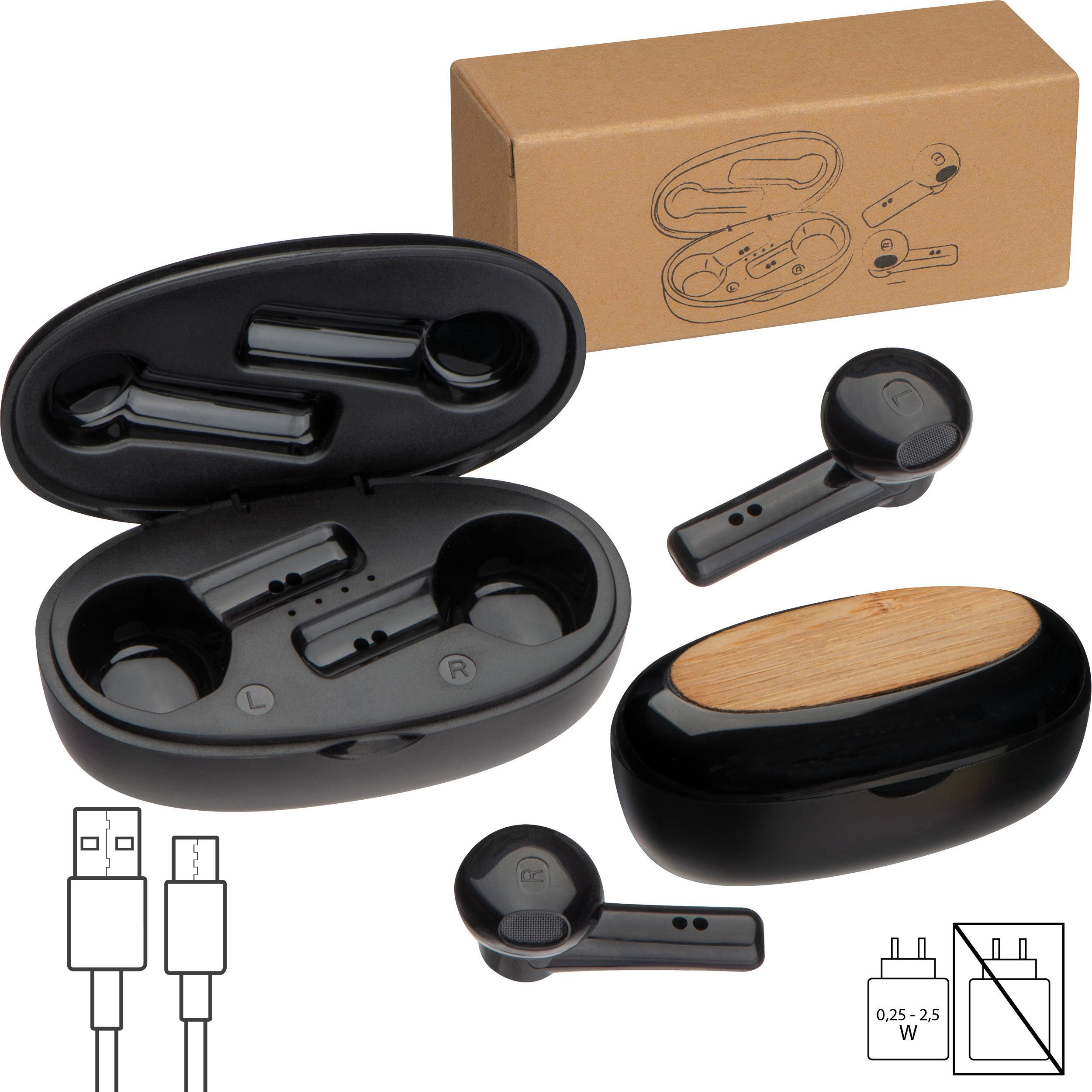 Bluetooth Kopfhörer - schwarz-542
