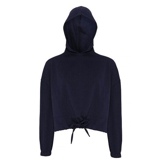 Women´s Cropped Oversize Hoodie - navy-152