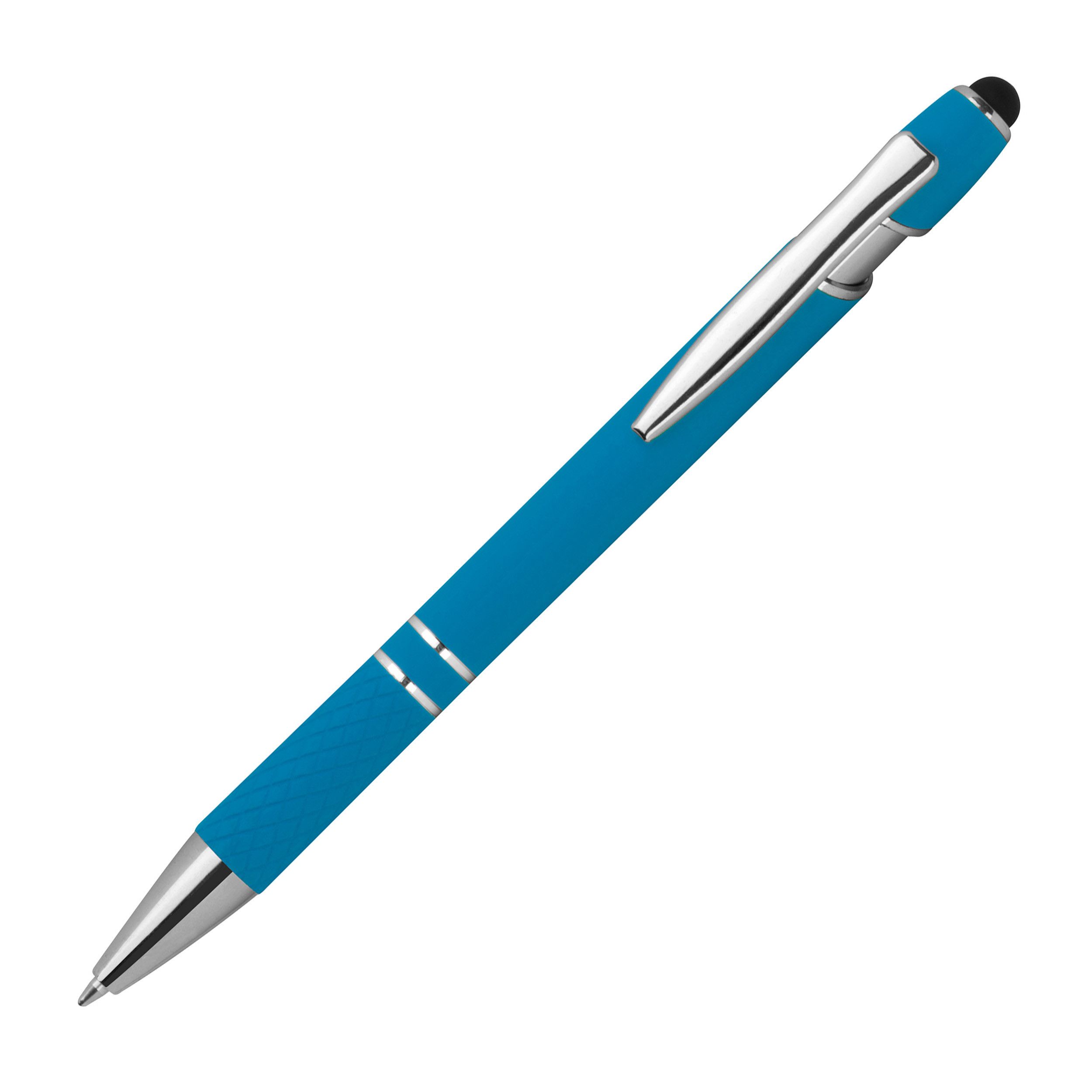 Kugelschreiber mit Muster - hellblau-986