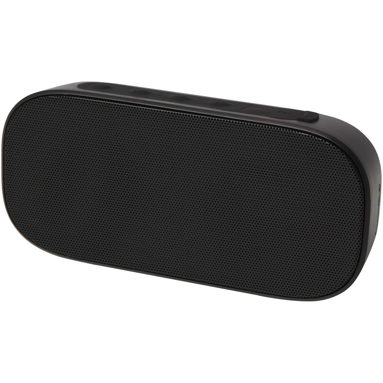 Stark 2.0 Bluetooth Lautsprecher aus recyceltem Kunststoff, 5W, IPX5  - schwarz-828