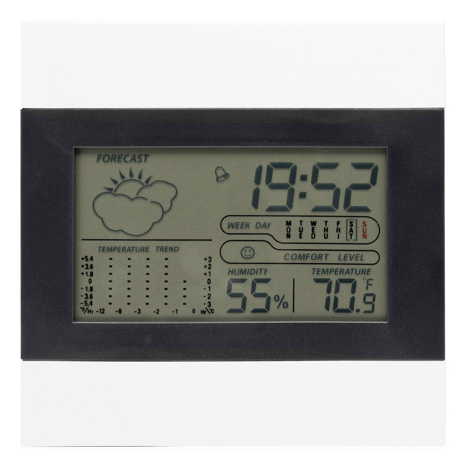 Wetterstation SHINY DAY - schwarz - silber-570