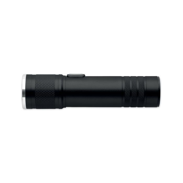Wiederaufladbare Taschenlampe FLASHRA - schwarz-907