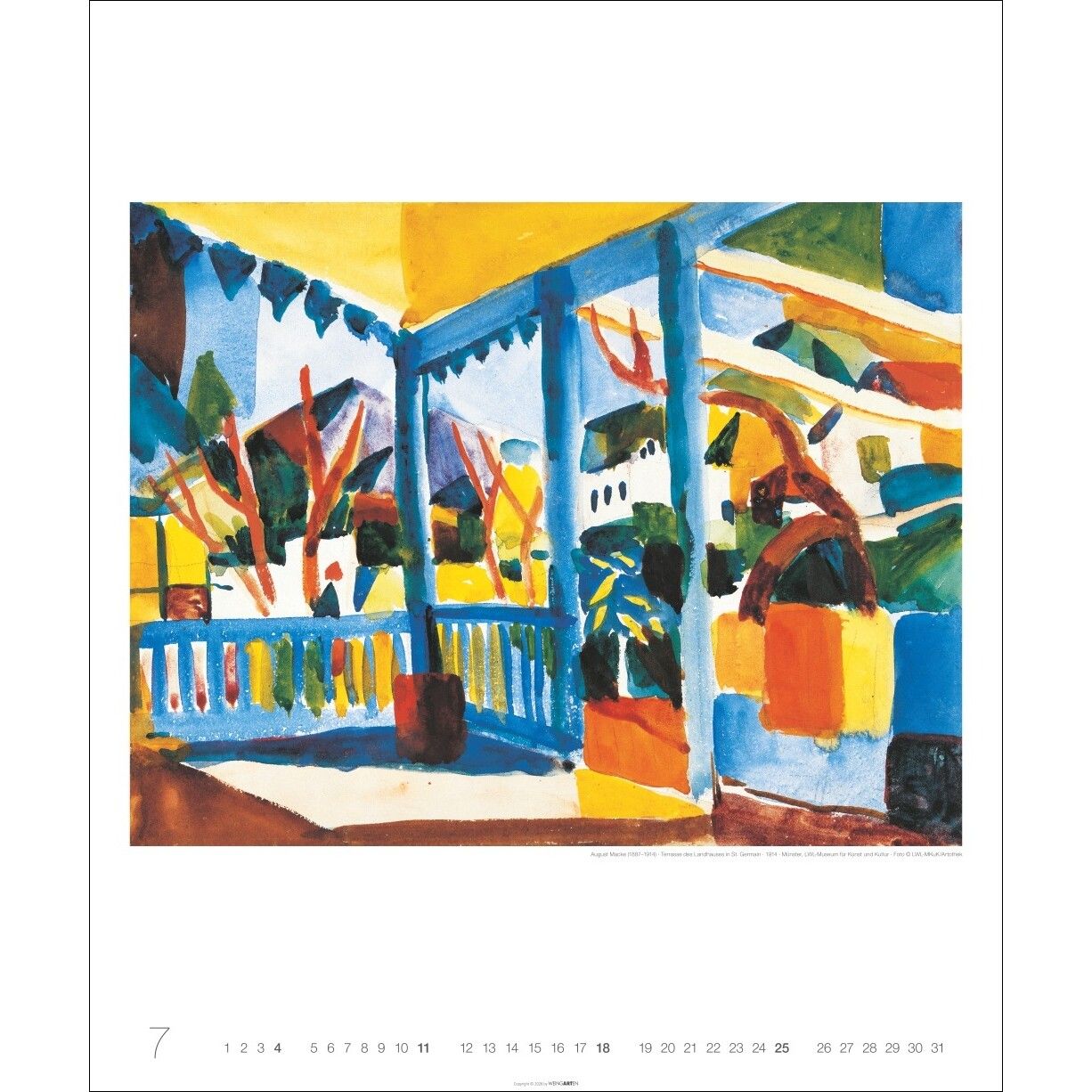 August Macke Edition - Kunst & Kultur Kalender-996