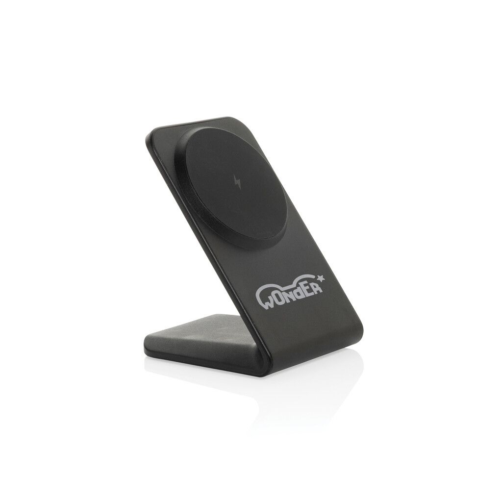 VoltPerch 15W magnetischer Wireless Charger aus RCS rec. ABS - schwarz-17