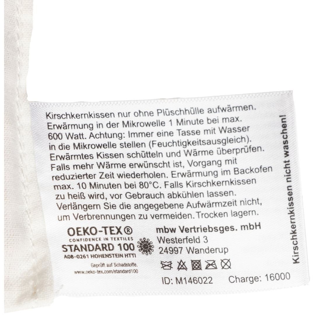 Kirschkernkissen - natur-929