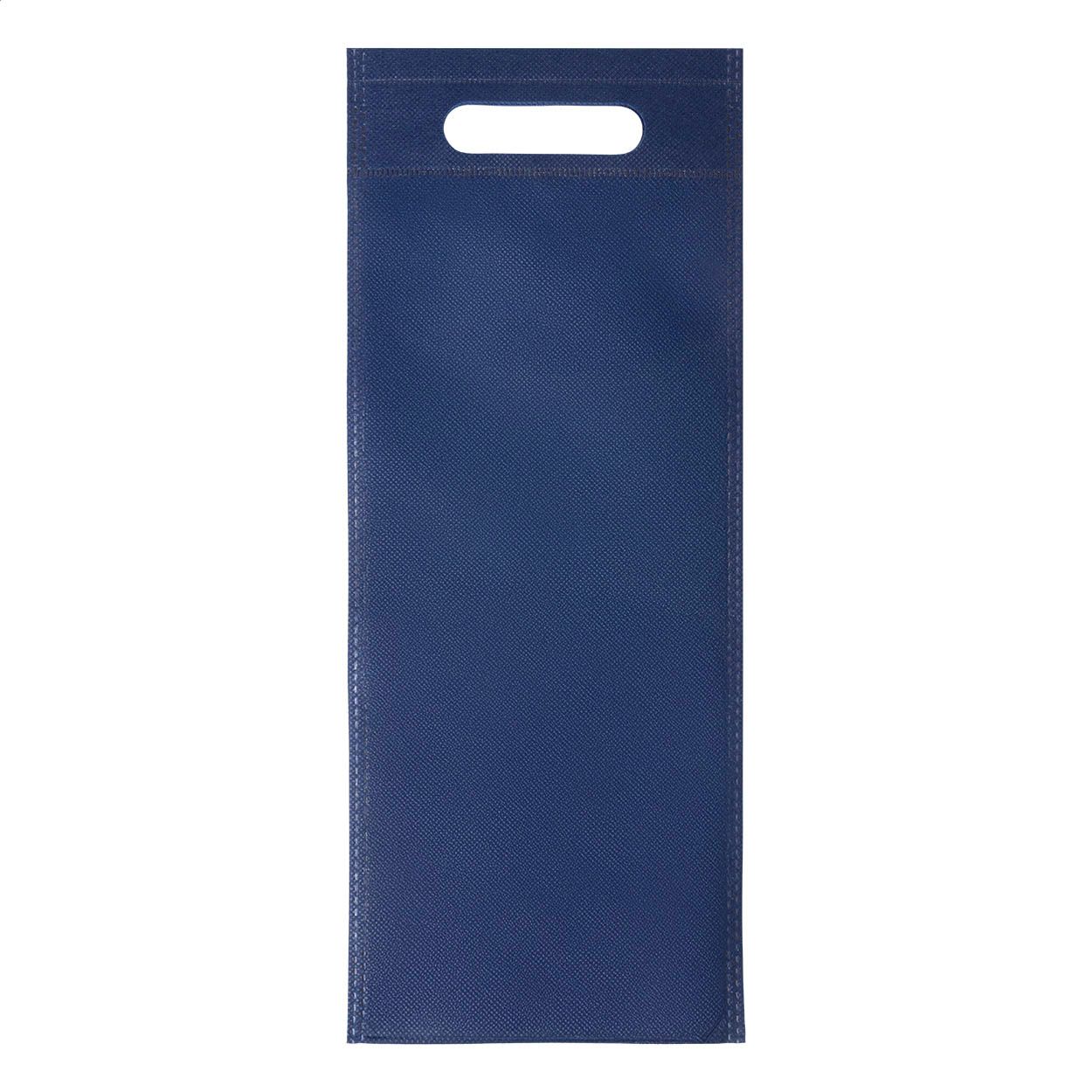 Mosel Flaschen-Geschenktasche - dunkelblau-409
