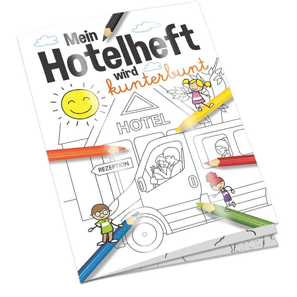 Malbuch / Mal-Set A6 - Hotel - Malset neutral-291