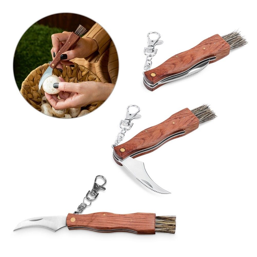 GUNTER Taschenmesser aus Edelstahl und Holz - natur-959