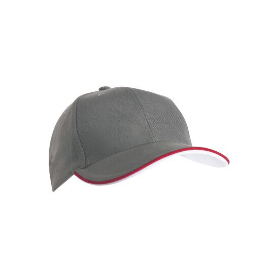 dark grey - red - white