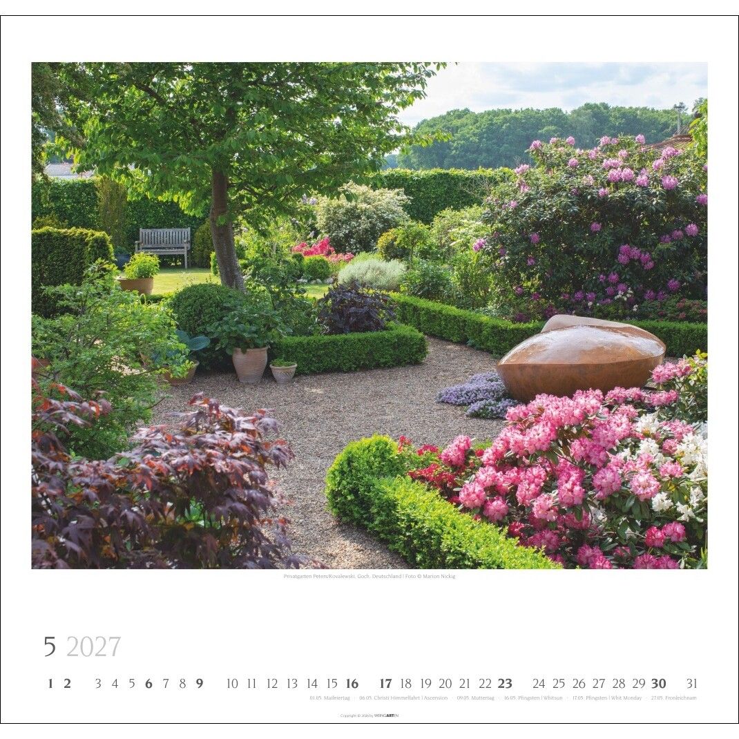 Gartenträume - Blumen & Garten  Kalender-528