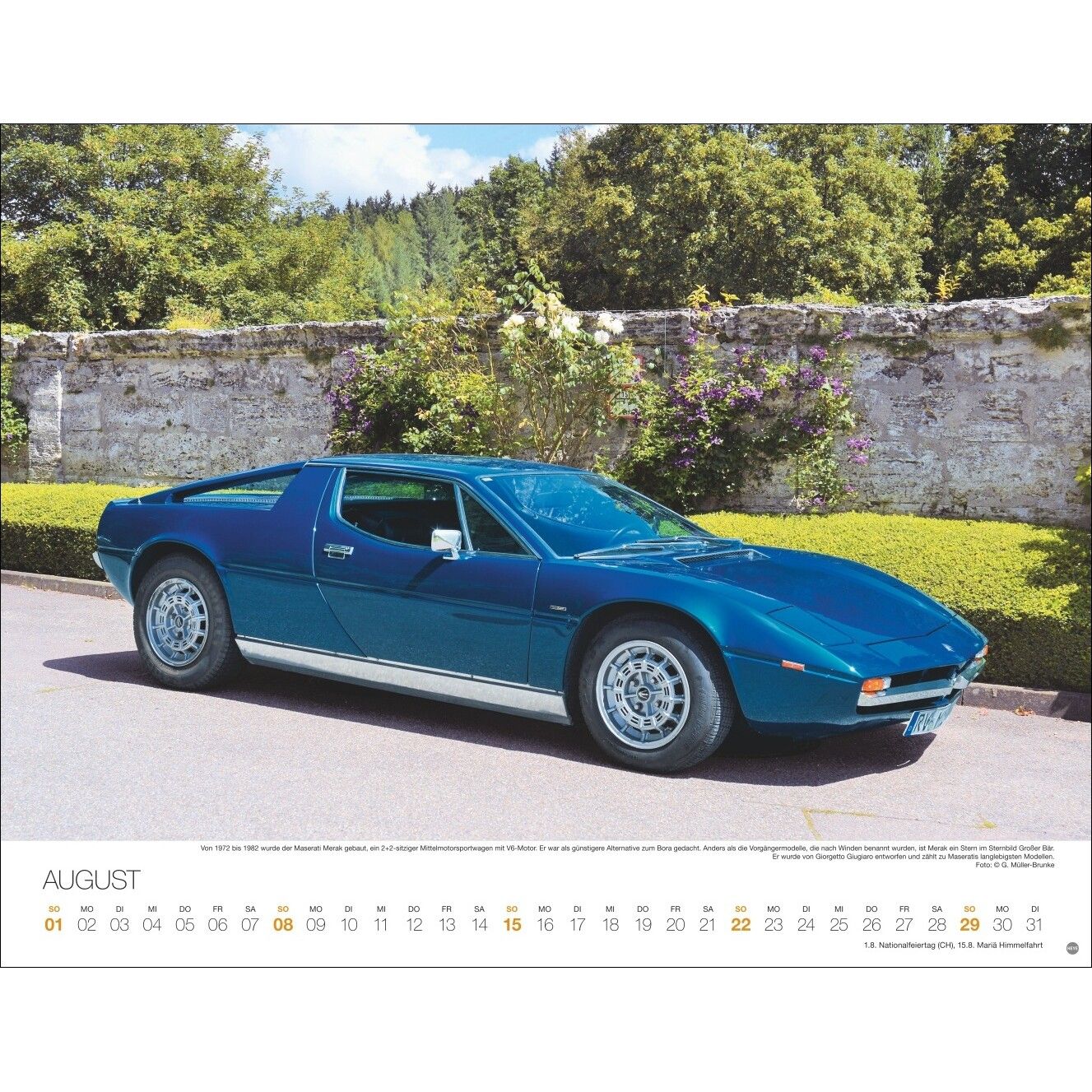 Legendäre Autos Posterkalender-479