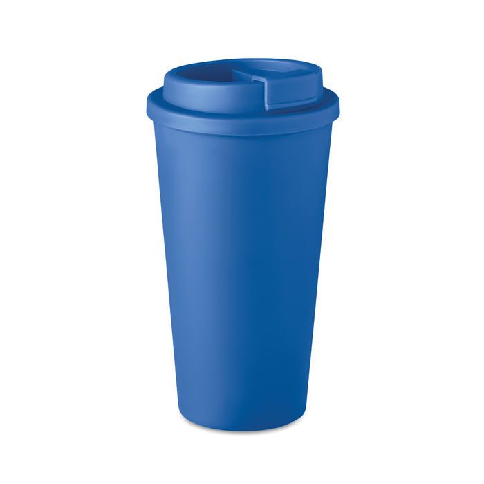 Doppelwandiger Becher 475ml TUESDAY - blau-194