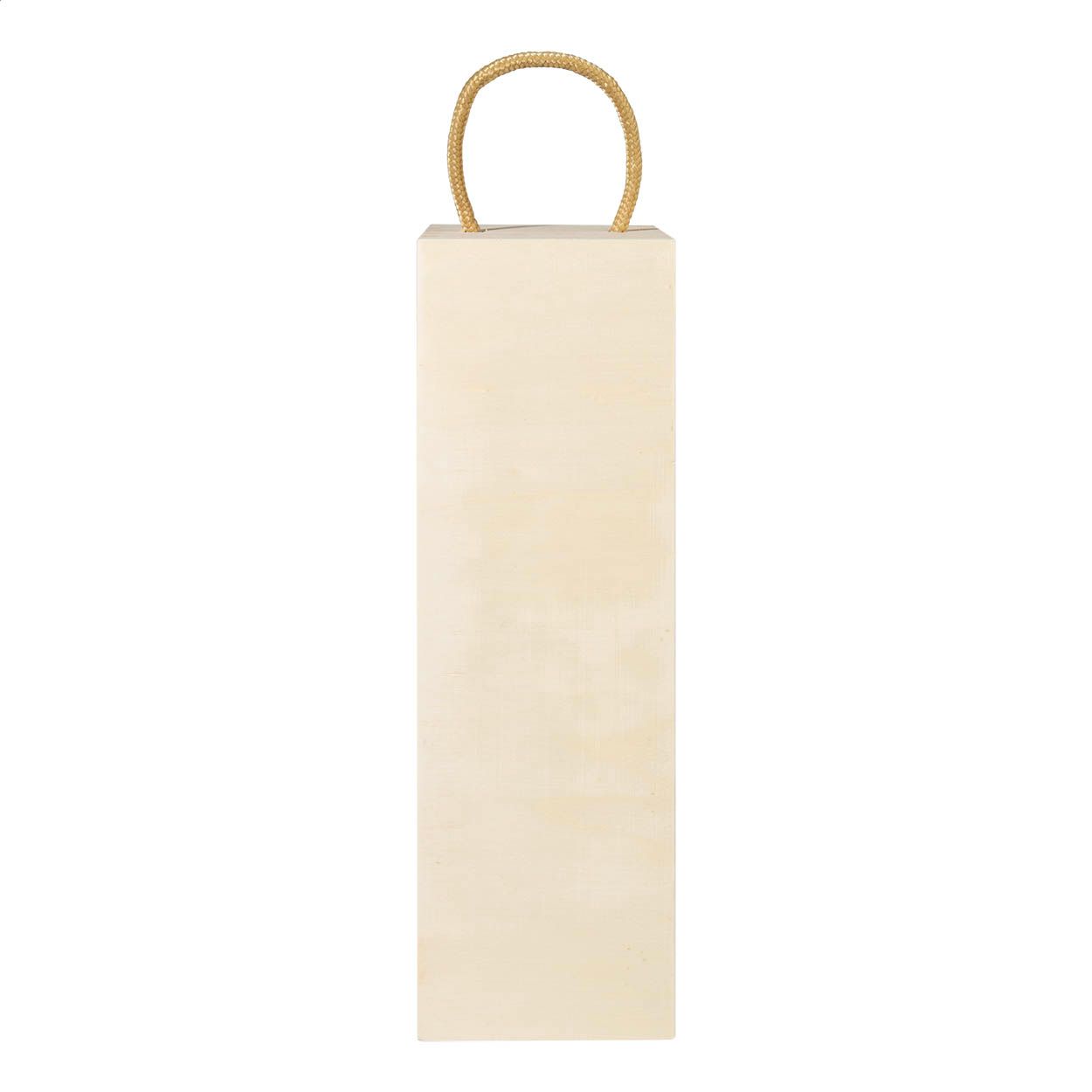 Saxony Wein-Geschenktasche - natur-542