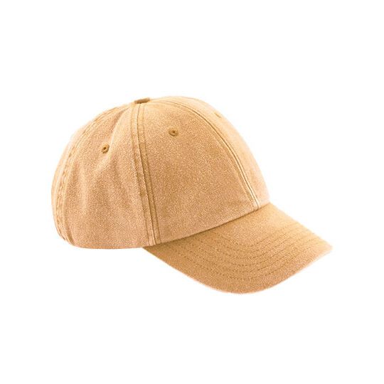 Low Profile Vintage Cap - vintage mustard-403