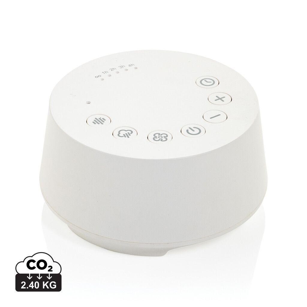 Flora RCS White-Noise-Lautsprecher aus recyceltem Kunststoff - weiß-182