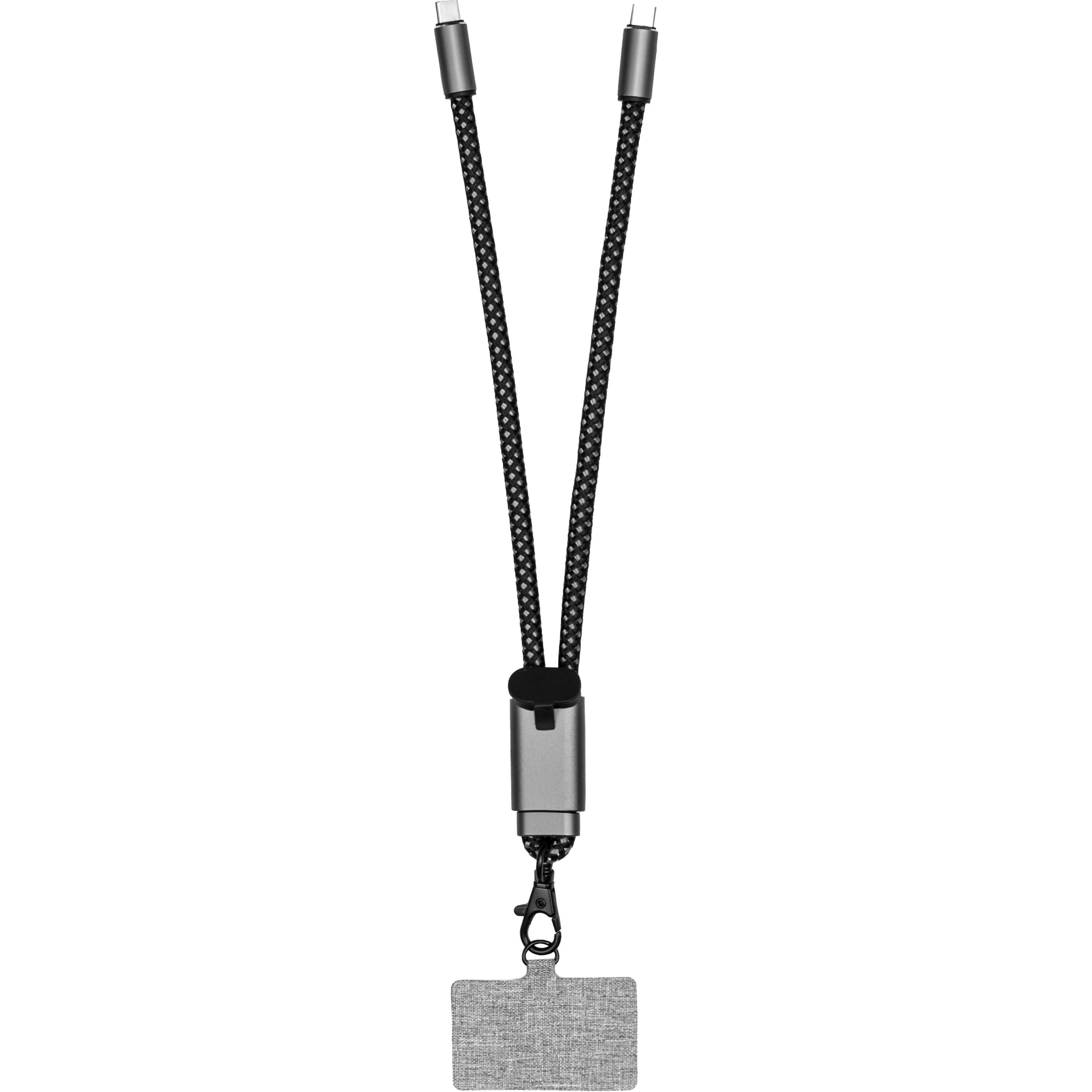 Brandcharger Lany Wristband Ladekabel - stahlgrau-947