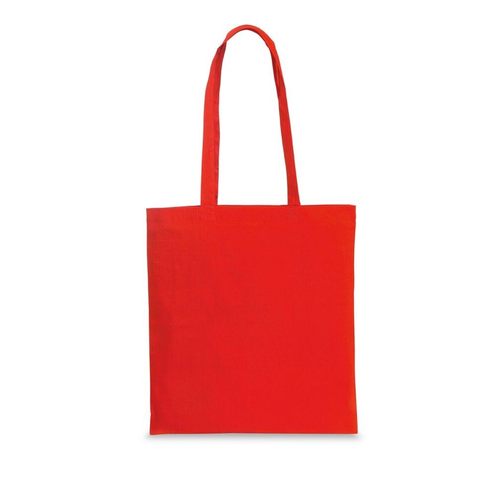 WHARF Tragetasche aus 100% Baumwolle (100 g/m²) - rot-697