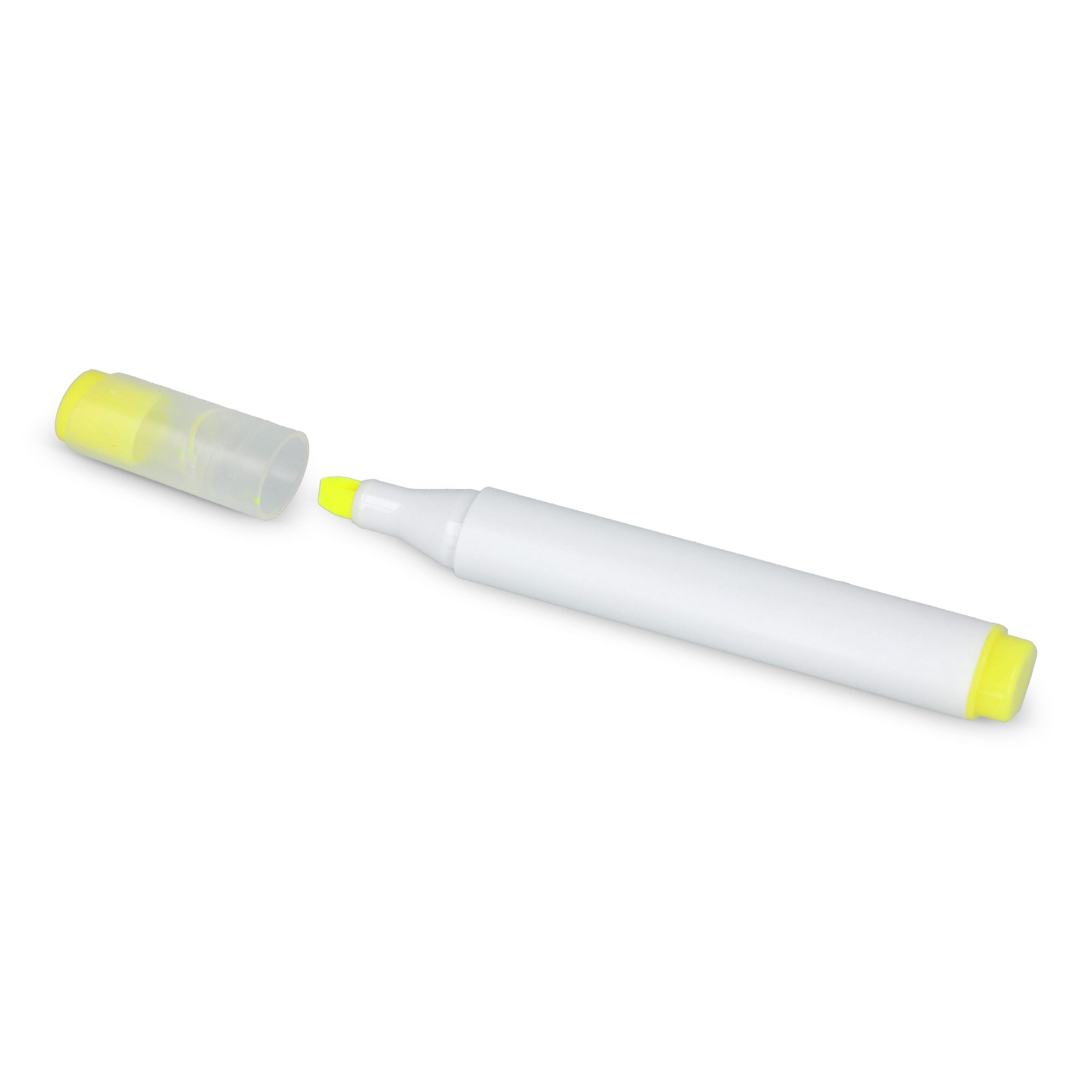 Ovaler Textmarker - gelb-120