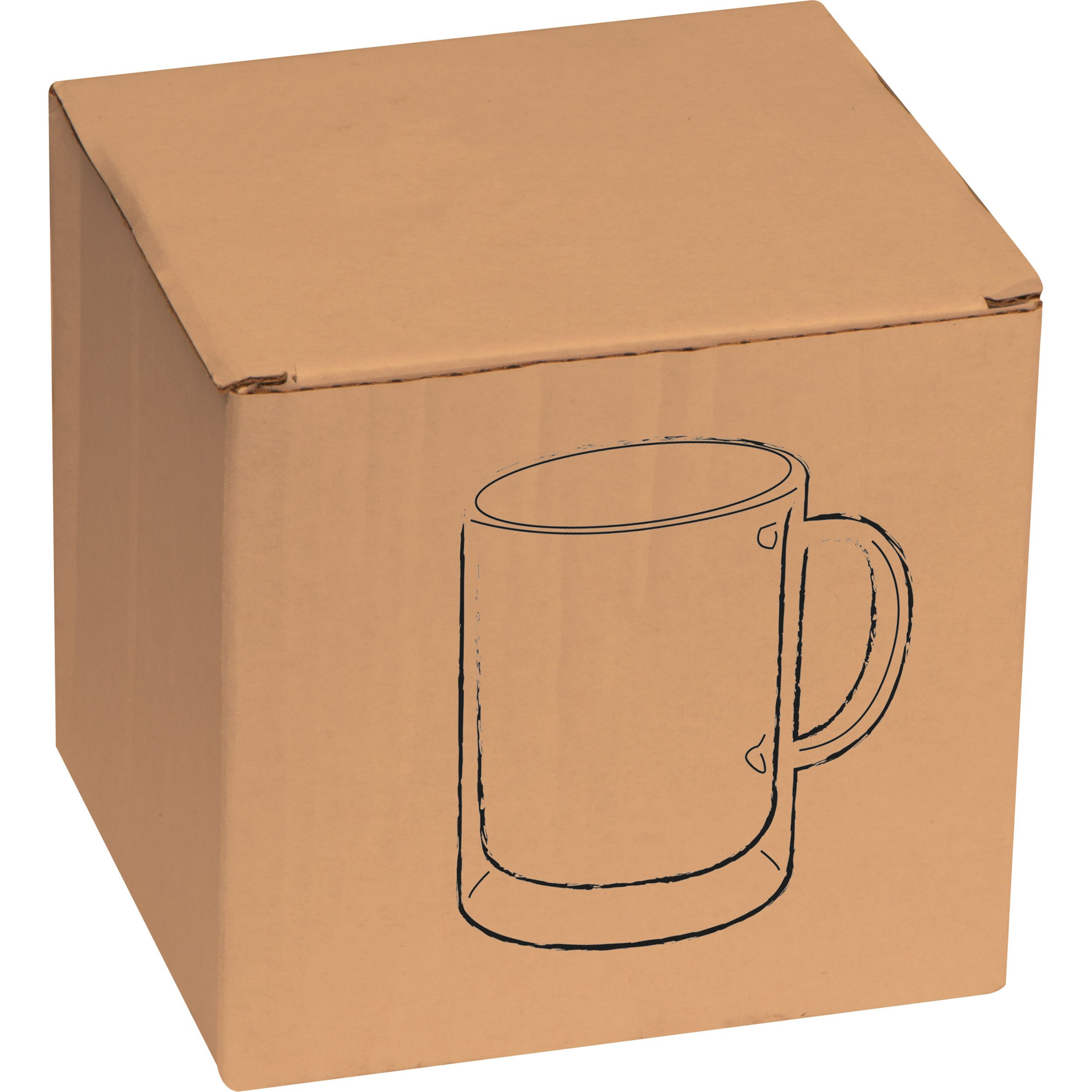 Doppelwandige Tasse Caracas - transparent-10