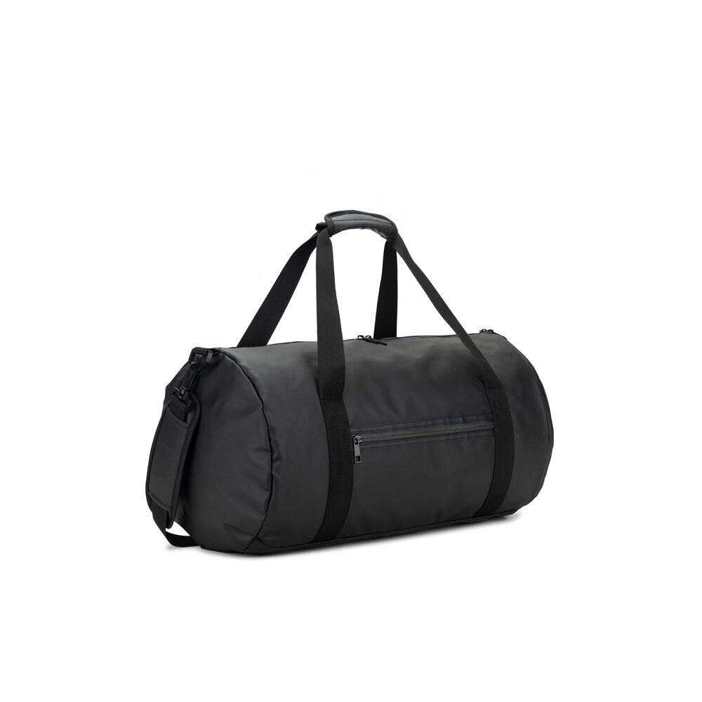 OSASCO SPORT Sporttasche Zylinder-Format aus recyceltem 600D-Polyester - schwarz-556
