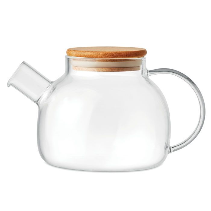 Teekanne Borosilikatglas 850ml MUNNAR - transparent-700