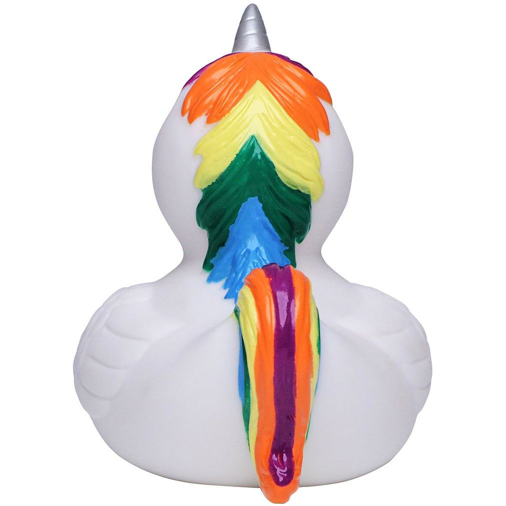 Quietsche-Ente Einhorn - bunt-787