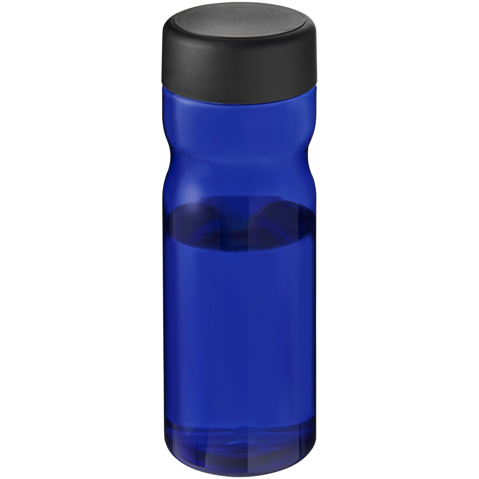 H2O Active Eco Base 650 ml Sportflasche mit Drehdeckel - blau -  schwarz-66
