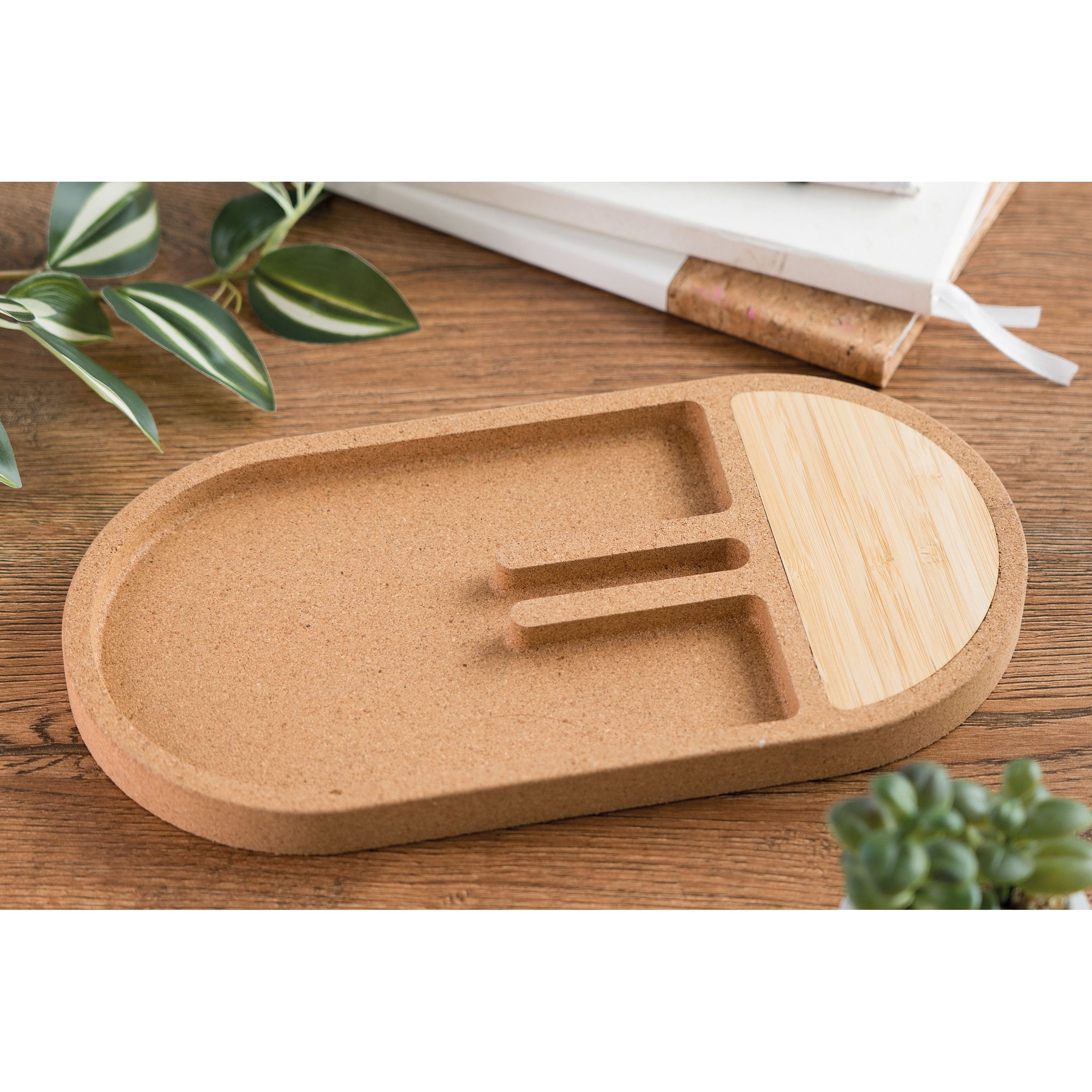 Deskorganizer mit Ladestation Lancaster - beige-385