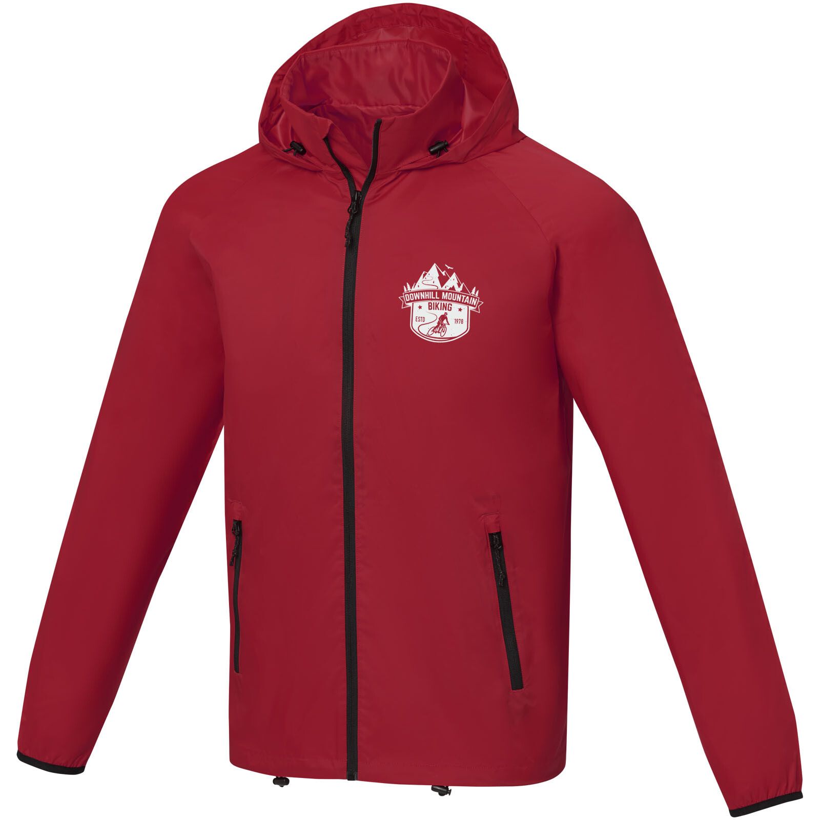 Dinlas leichte Jacke für Herren - rot - XL-291