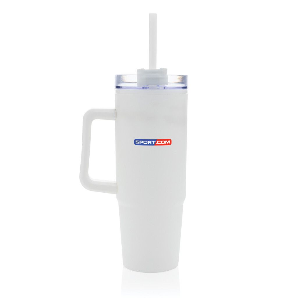Tana Becher aus RCS recyceltem Kunststoff mit Griff 750ml - weiß-710