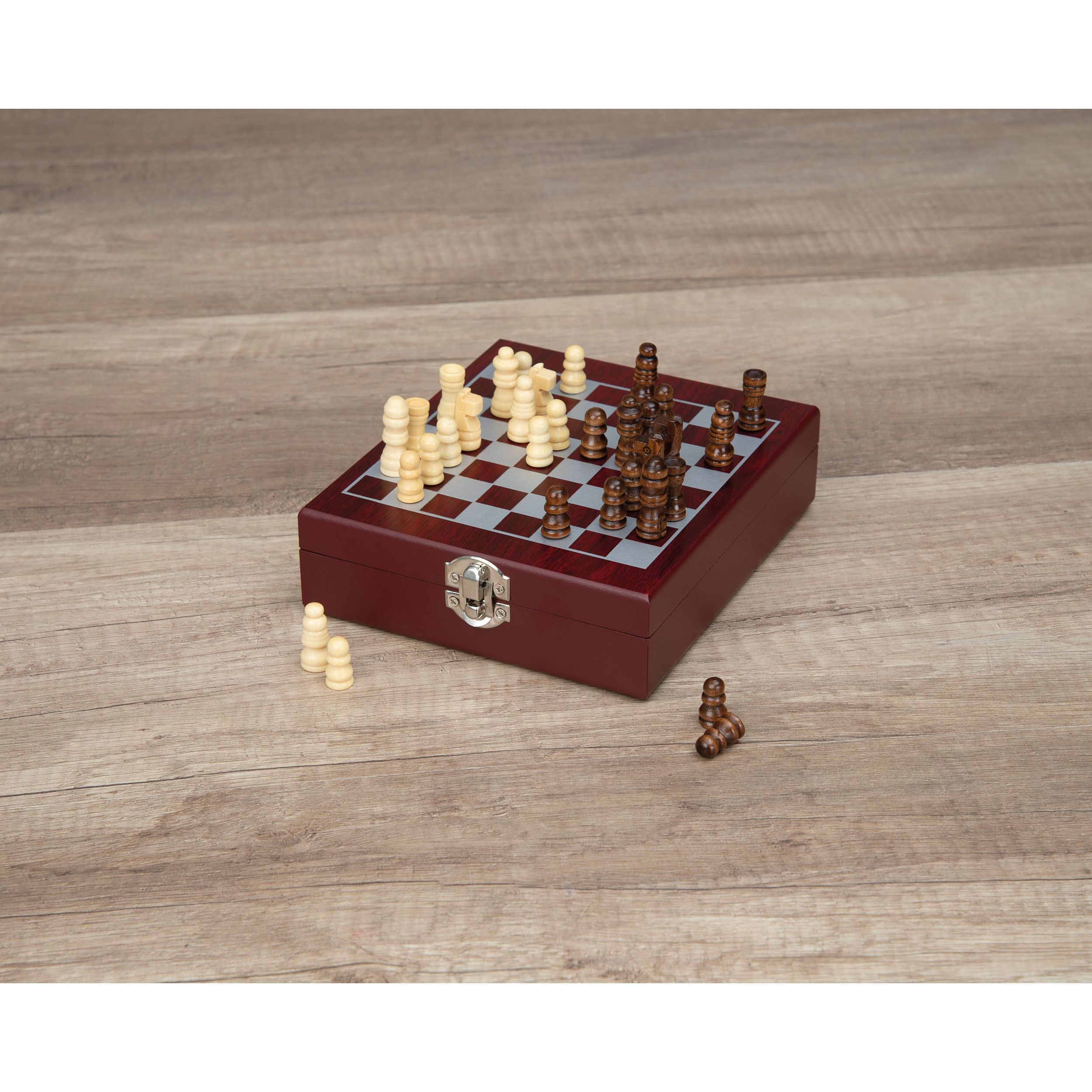 Schach Weinset San Gimignano - braun-56