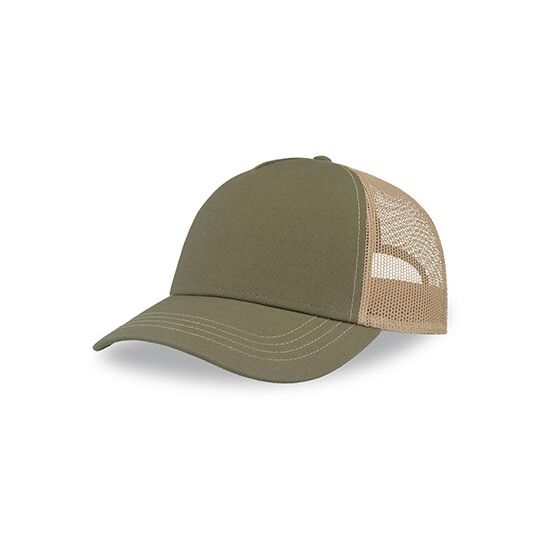 Rapper Canvas Cap Recycled - olive - khaki-116