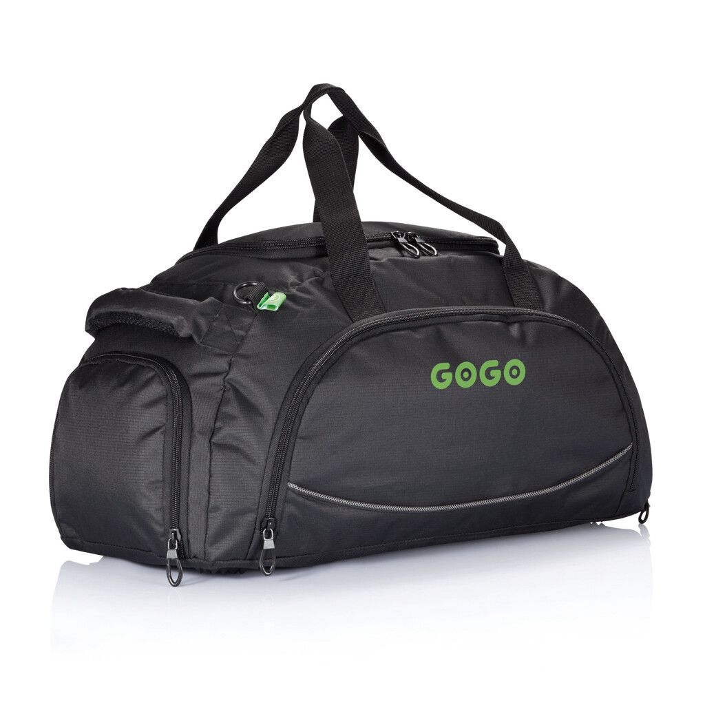 Sporttasche Florida, PVC-frei - schwarz-748