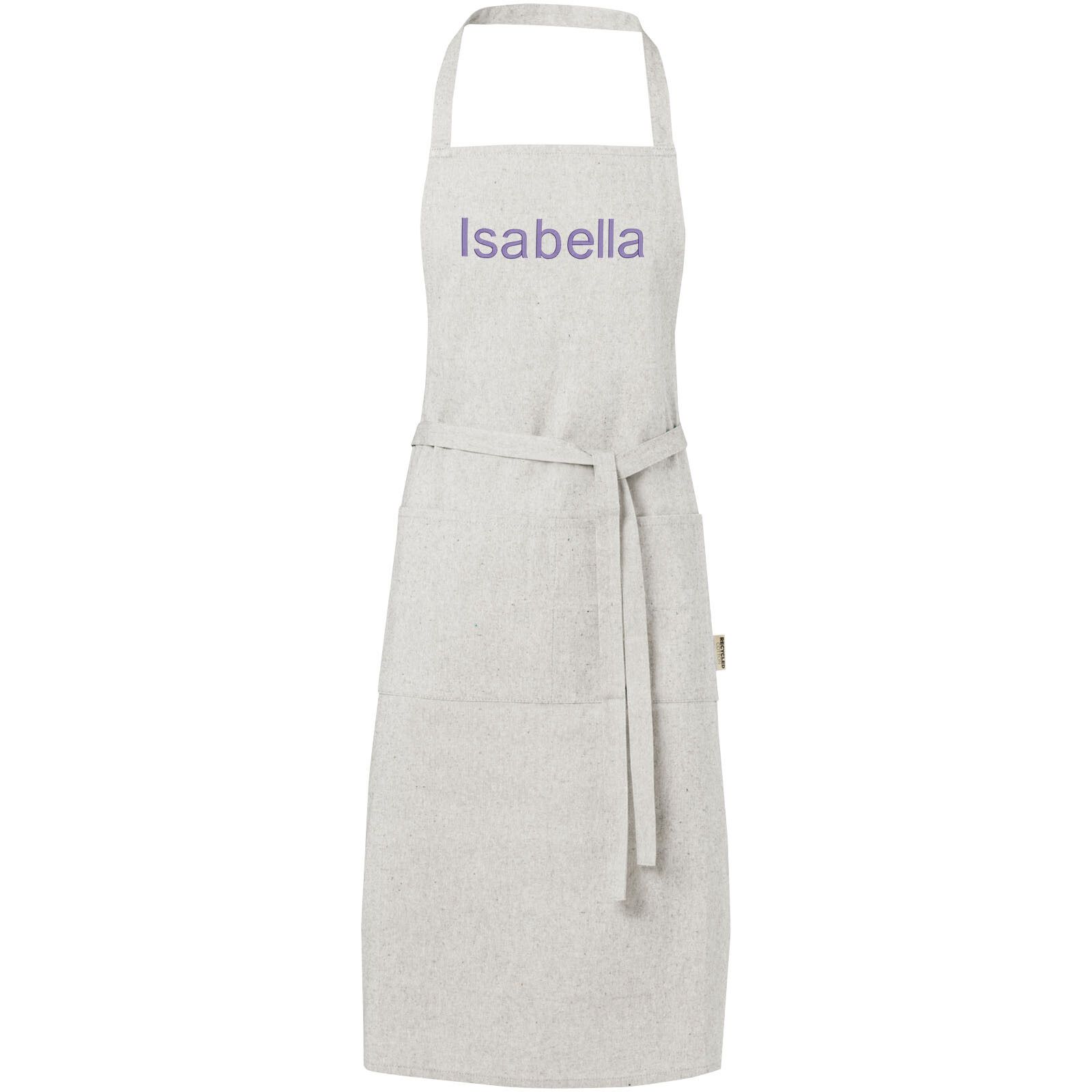 Pheebs 200 g/m² recycelte Schürze - heather grau-791