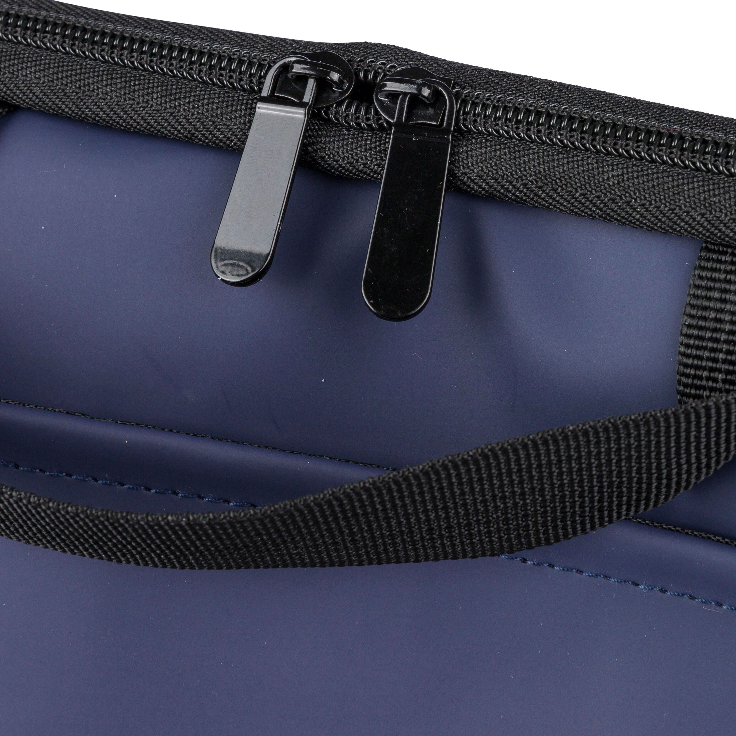 Recycelte PU-Laptoptasche Rafi - schwarz-433