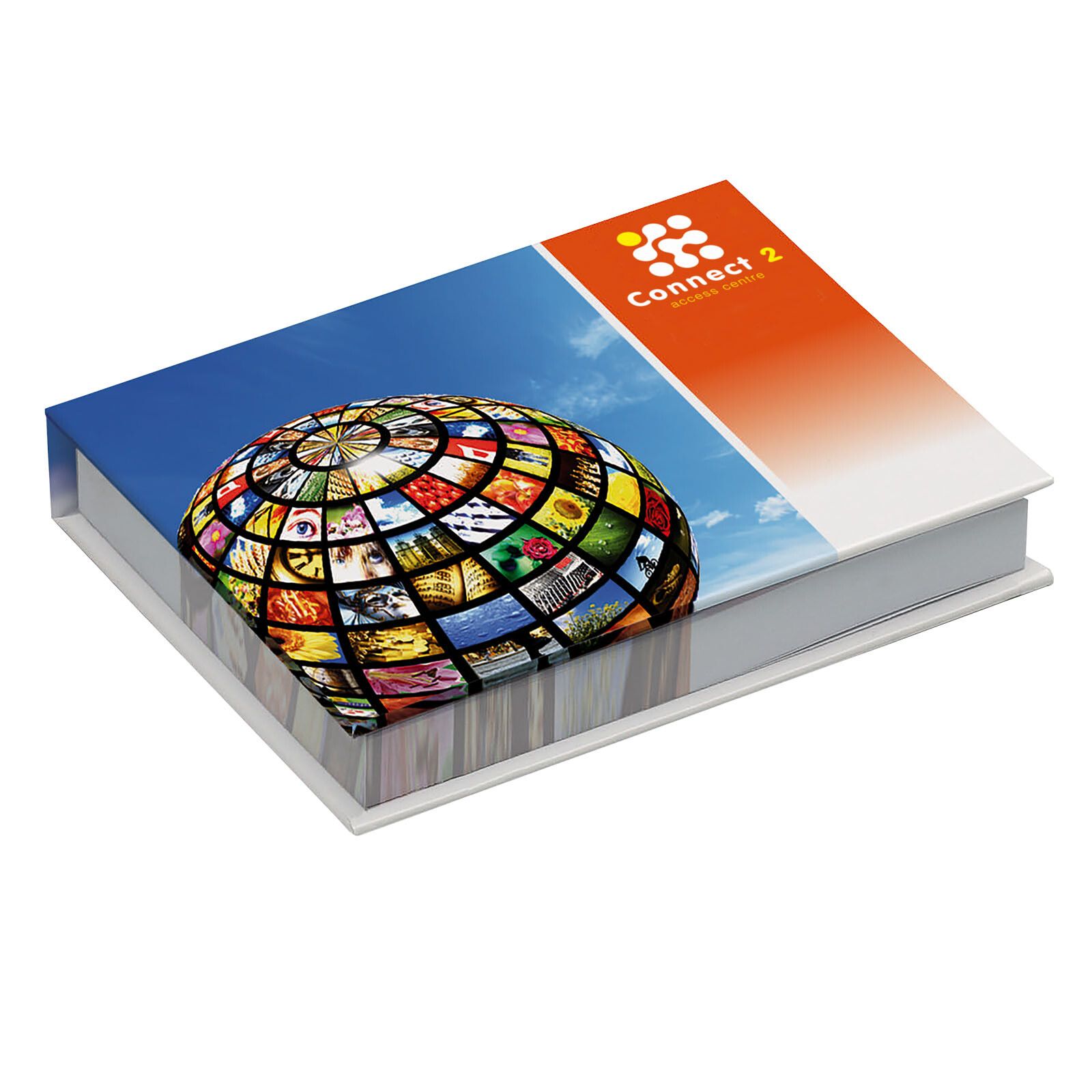 Combi Notiz-Set mit Hardcover - weiss-746