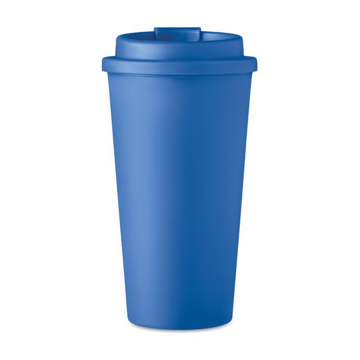 Doppelwandiger Becher 475ml TUESDAY - blau-272