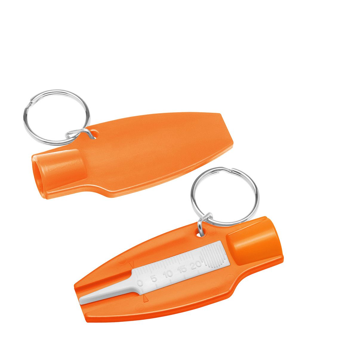 orange - weiß