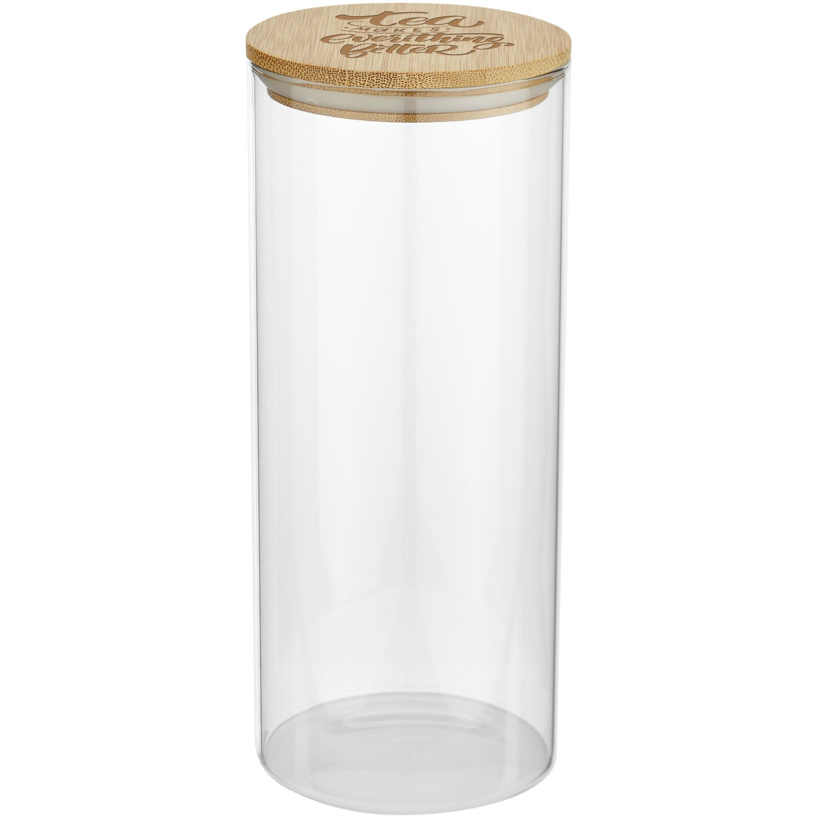 Boley 940 ml Glasbehälter für Lebensmittel - natural -  transparent-648