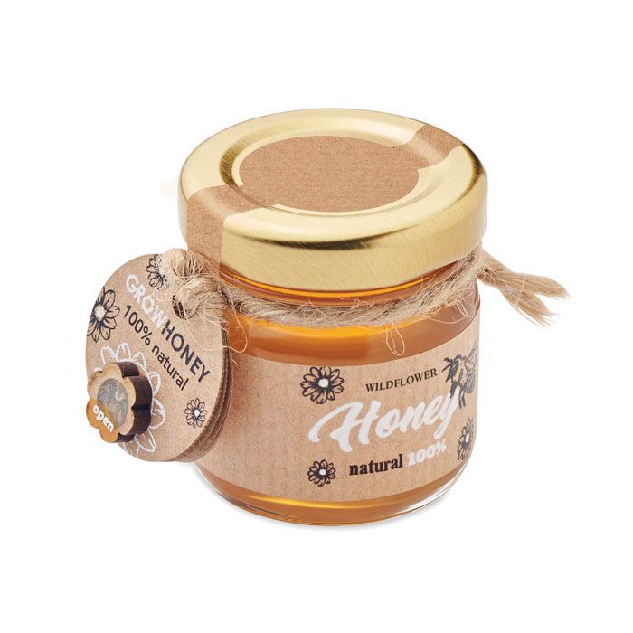 Wildblumenhonig 50 g Glas BUMLE - holz-847