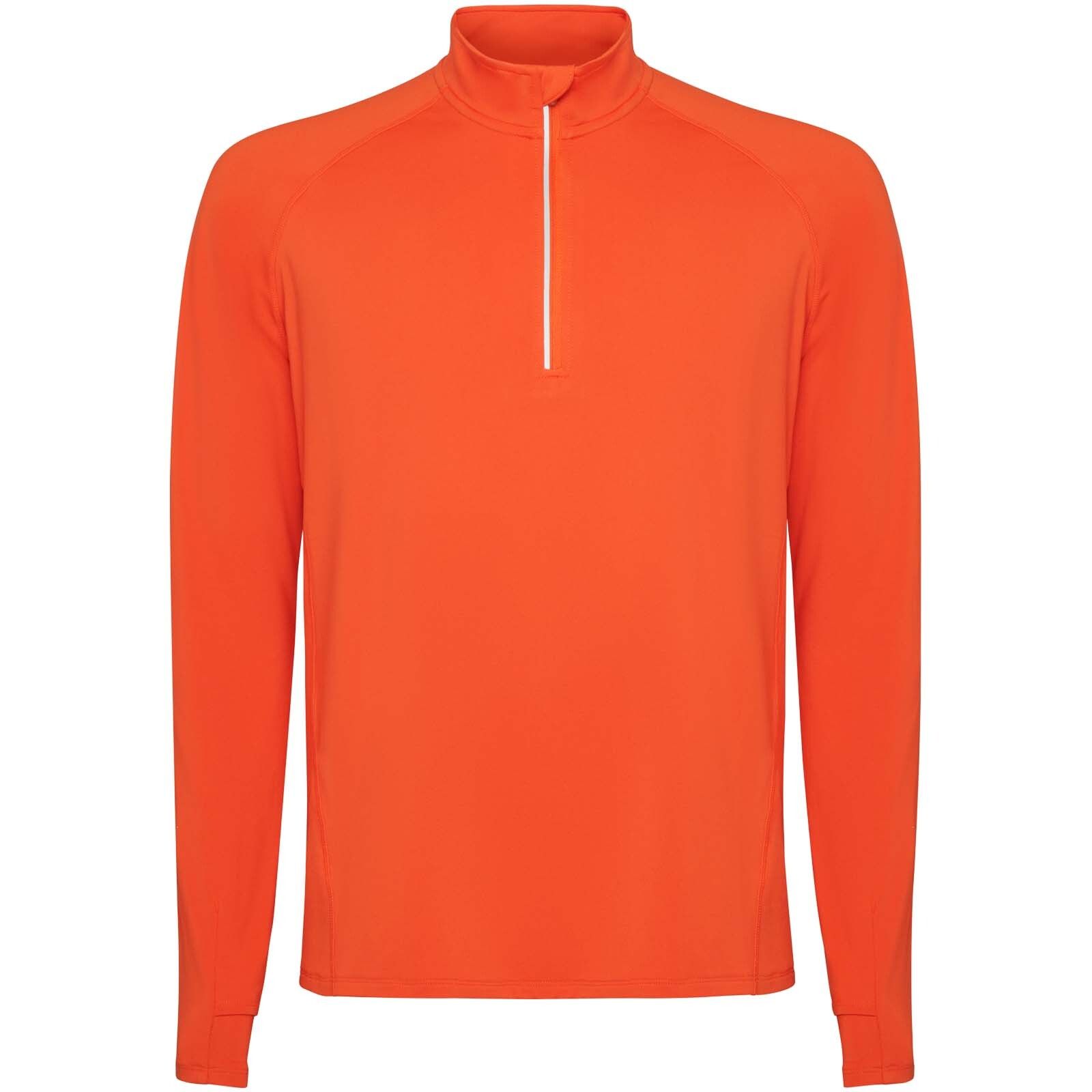 Estambul Half-Zip Sweatshirt für Herren - feuerorange - 3XL-758