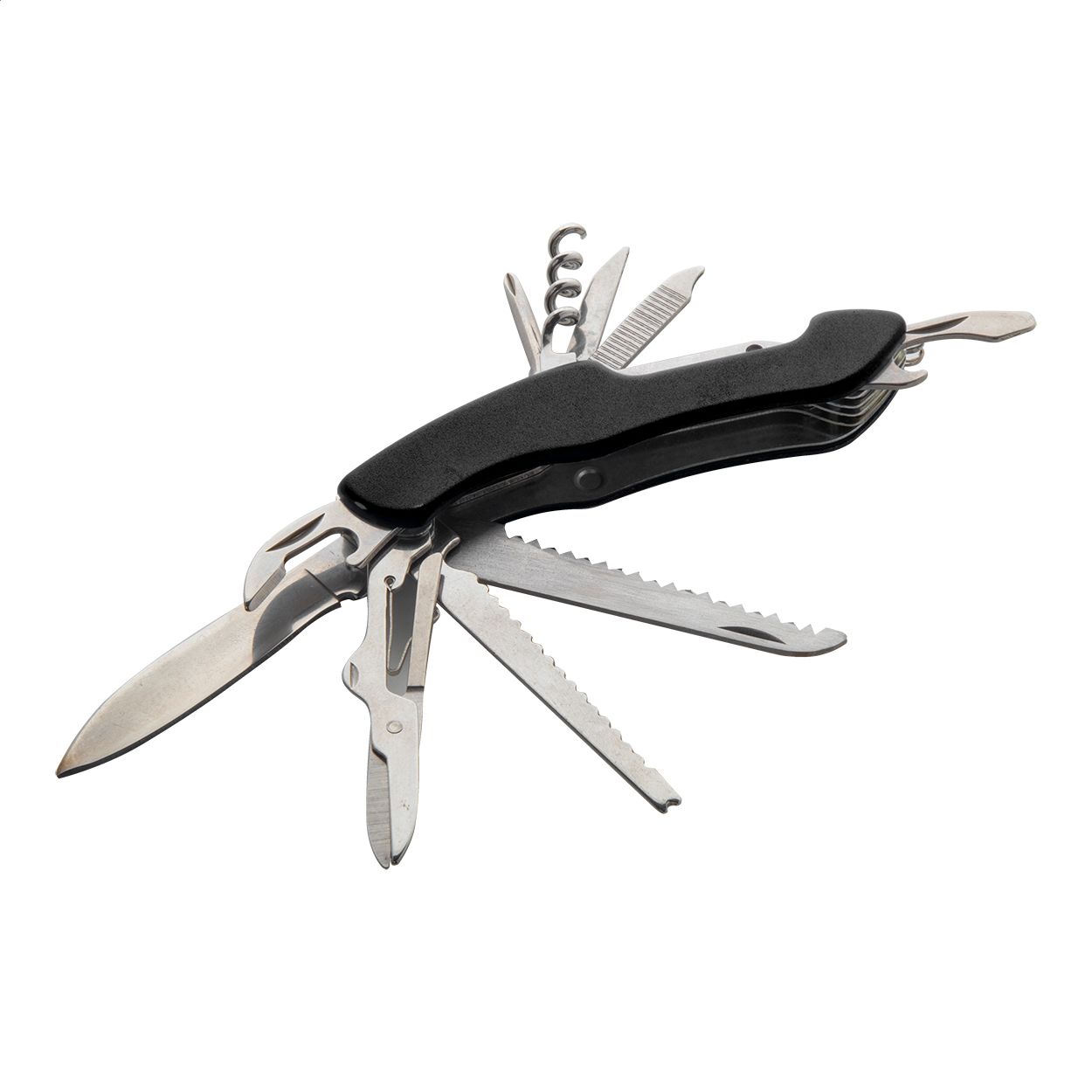 Multifunktions-Taschenmesser Breithorn - schwarz-9