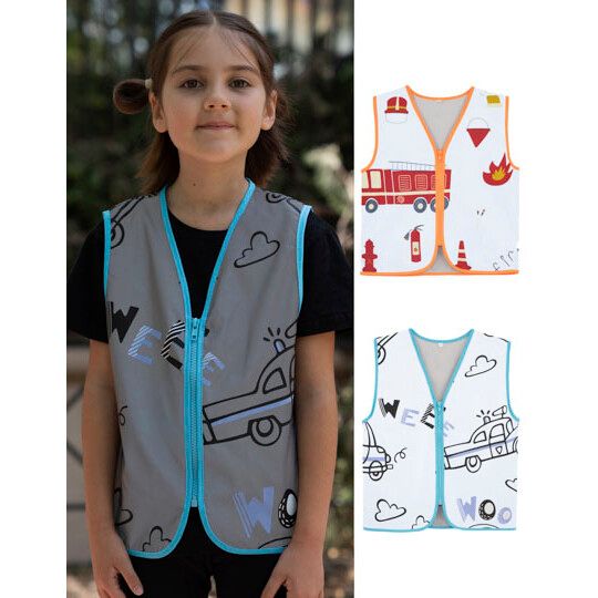 Children´s Functional Vest Rescue Rangers CO² Neutral - fire brigade-784