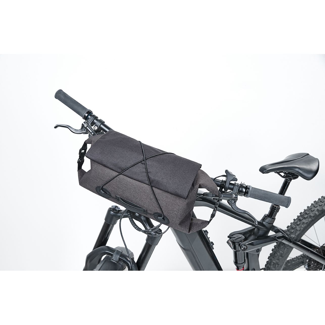 Fahrrad-Lenkertasche CYCLE - grau meliert-695