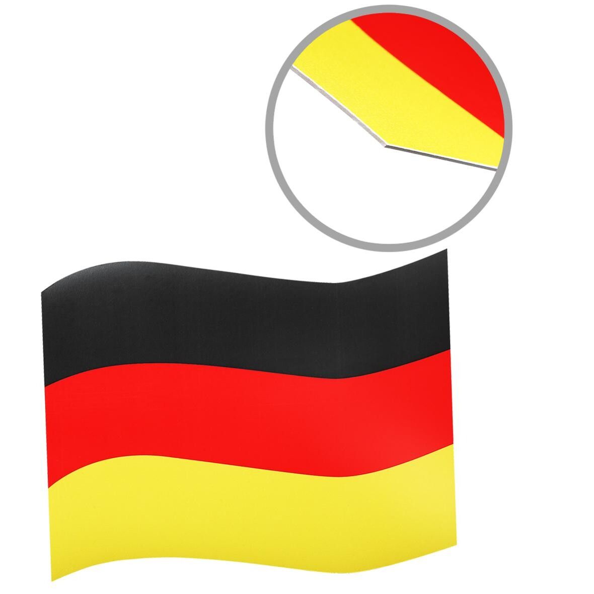 Automagnet Flagge, groß - Deutschland-Farben-60