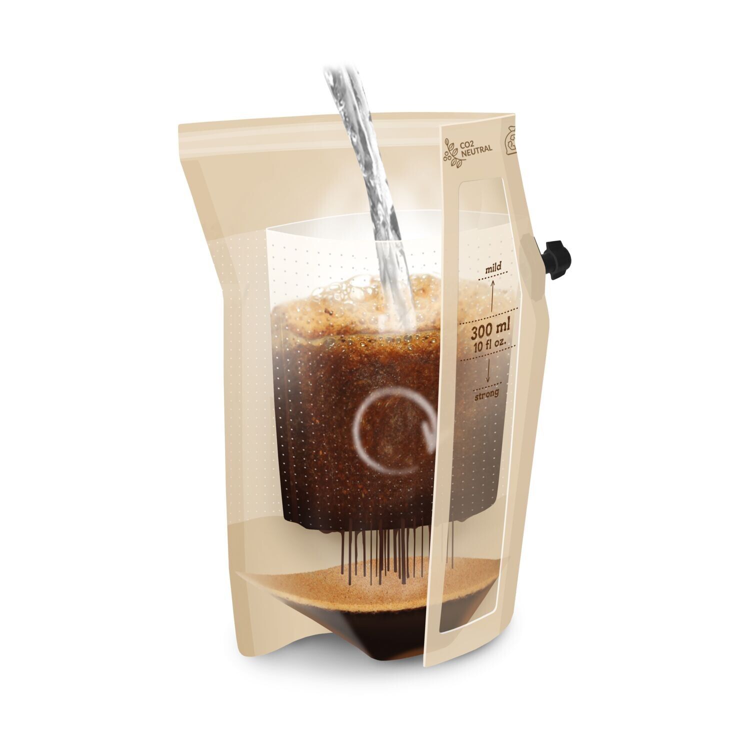 Oster-Kaffee - Frohe Ostern Ei-Band-979